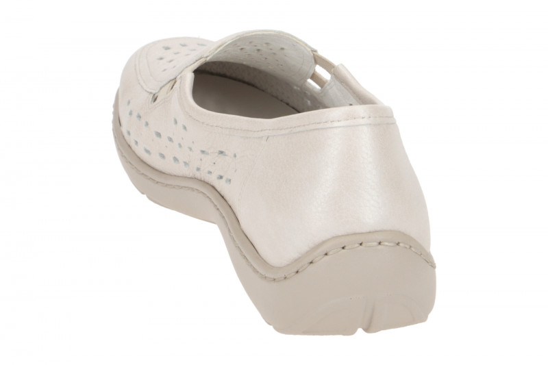 Waldläufer Henni Slipper Damen grau perl 496501