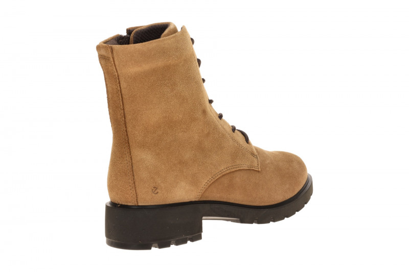 Ecco Metropole Vienna Stiefel Boots braun Velour 231303