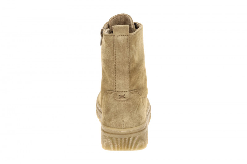 Gabor Stiefel beige Lace Up Boots Velour 8008.04.004