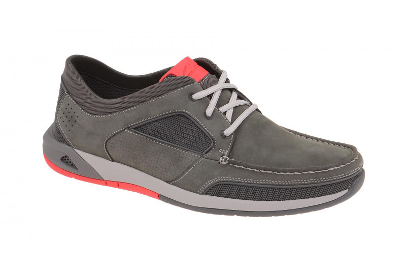 Clarks Ormand Sail Schuhe grau orange