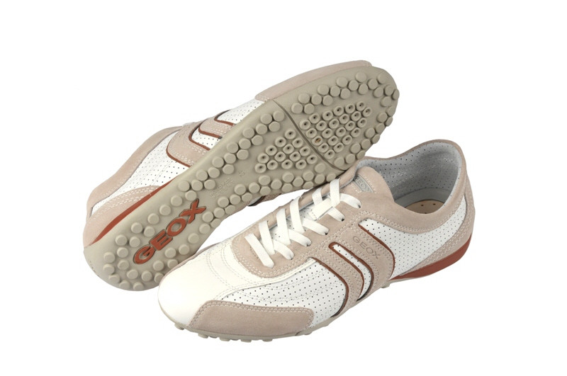 Geox U01F4N 04322 C0422 Bis weiss-orange