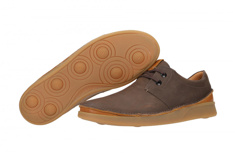 Clarks Oakland Schuhe dunkel-braun
