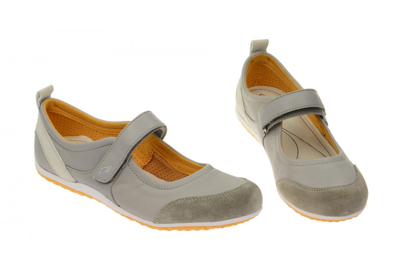 Geox Vega Ballerina grau Mary-Jane D3202B 04322 C1006