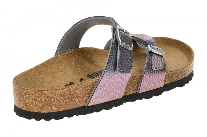 Birkenstock Mayari Pantolette lila irisierend Normal-Weit 1029285