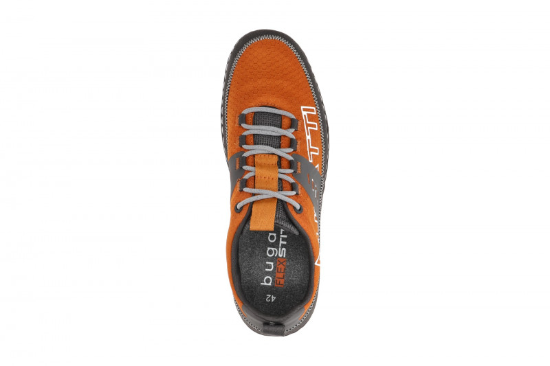 bugatti Bimini Schnür Schuhe Sneaker orange AFF06