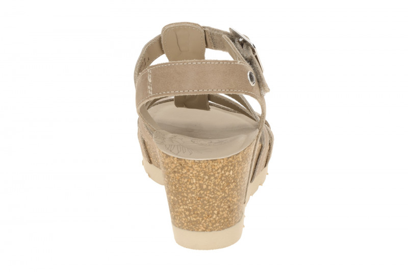 Panama Jack Vero B2 Keil Sandale taupe braun Nappa