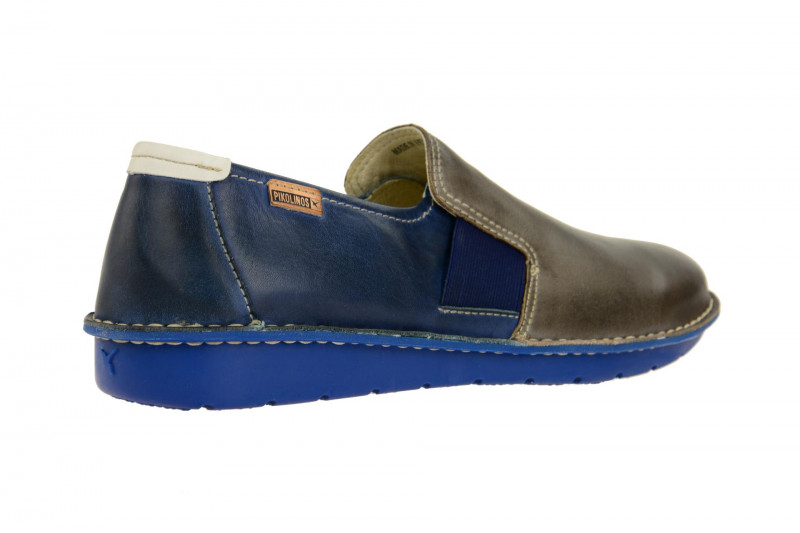 Pikolinos Slipper Santiago grau blau M7B-3079C1