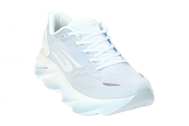 Skechers SKX Aero Burst Schuhe weiß blau Running Damen 172210