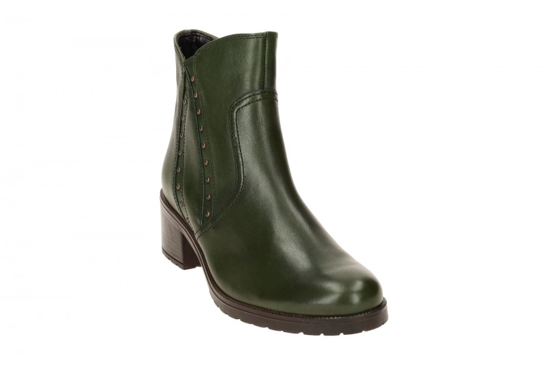 Gabor Tunis Stiefelette grün Ankle Boots Nappa 52.813.63