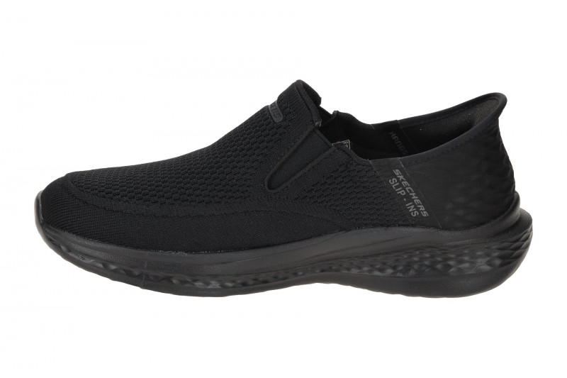 Skechers Slade Slipper Schuhe schwarz Slip-Ins 210811