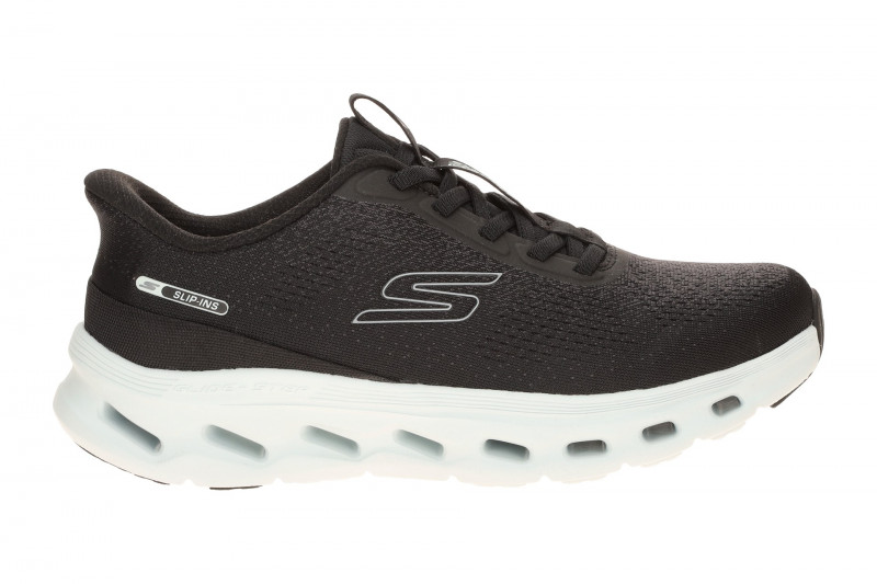 Skechers Go Walk Gliede Step Slipper schwarz SLIP-IN 125124