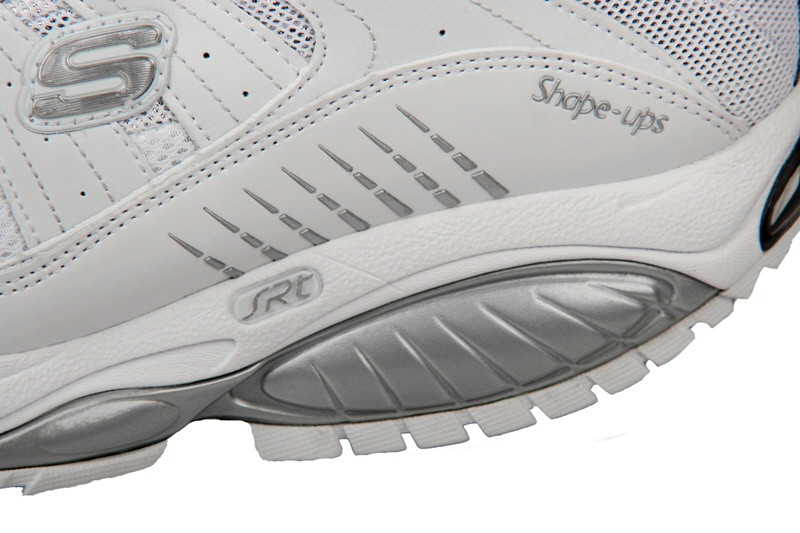 Skechers Shape ups Schuhe 12340/WSL weiß silber