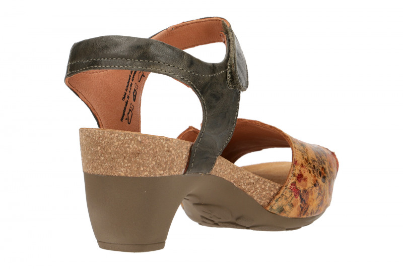 Think Traudi Sandale hellbraun effekt