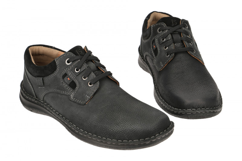 Josef Seibel Anvers 36 Schuhe schwarz K-Weite genarbt