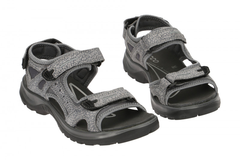 Ecco Offroad Damen Sandale grau Laser