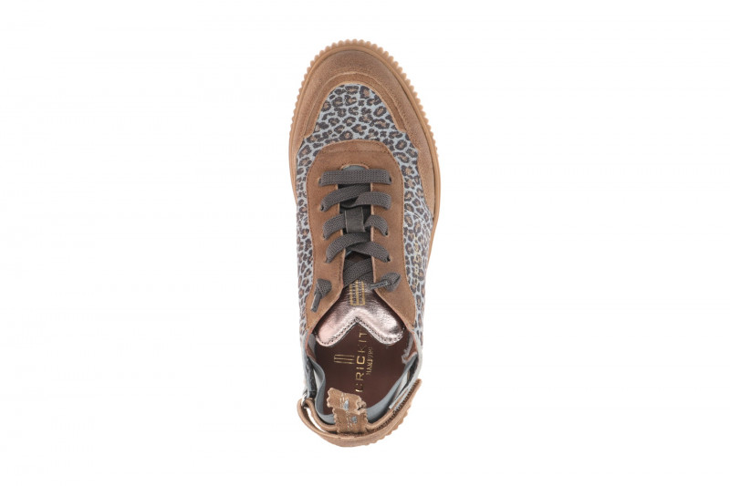 CRICKIT Paria Leo Stretch Sneaker blau braun