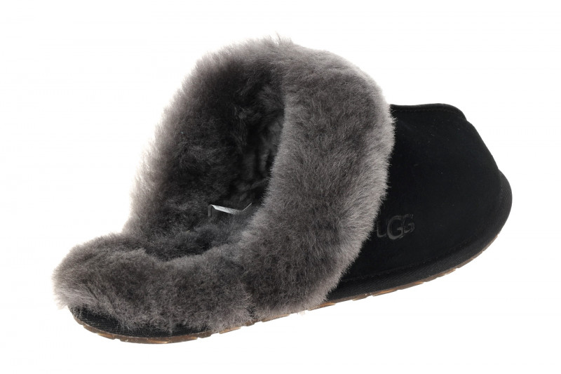 UGG Scuffette Hausschuhe schwarz grau 1106872