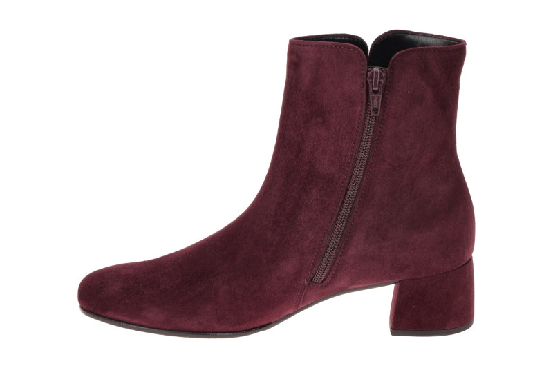 Gabor Stiefelette Ankle Boot rot berry Samt 8036.01.005