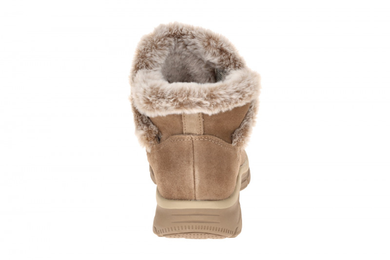 Skechers Easy Going Stiefelette braun mush Schlupf Boot Slip Ins
