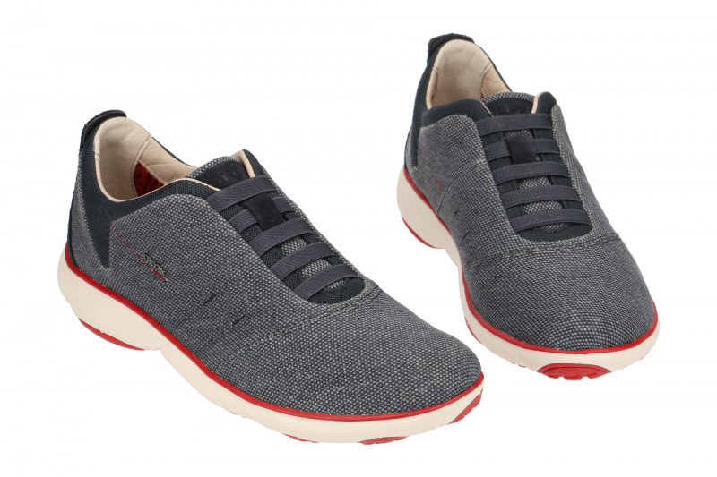 Geox Nebula Schuhe blau Sohle weiß rot