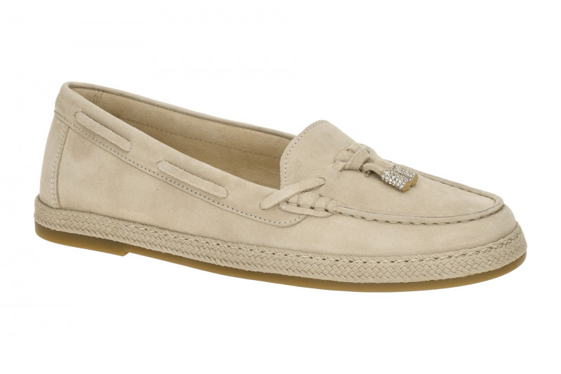Gabor Slipper Mokassin beige Bootsschuh 85.223.12