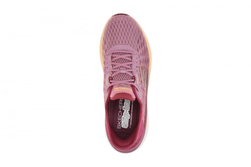 Skechers MAX CUSHIONING Schuhe rot pink Slip-Ins 128905