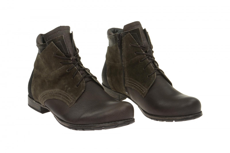 Think Denk Stiefelette grau braun
