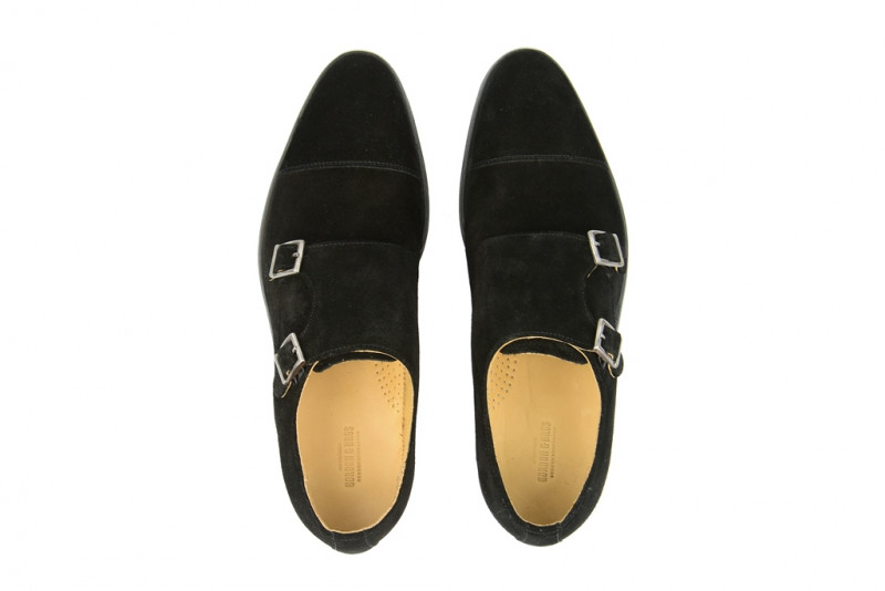 Gordon & Bros Schuhe Fabian schwarz Double-Monk - 4562 black