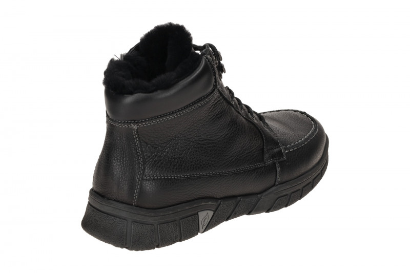 Waldläufer Lino Winter Stiefelette Herren schwarz 965901