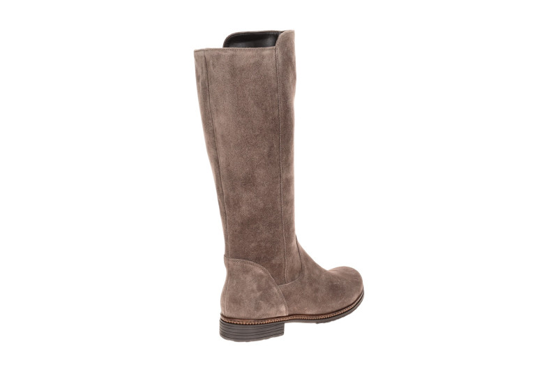 Gabor Schaft Stiefel grau Schaftweite M Velour 8023.04.004