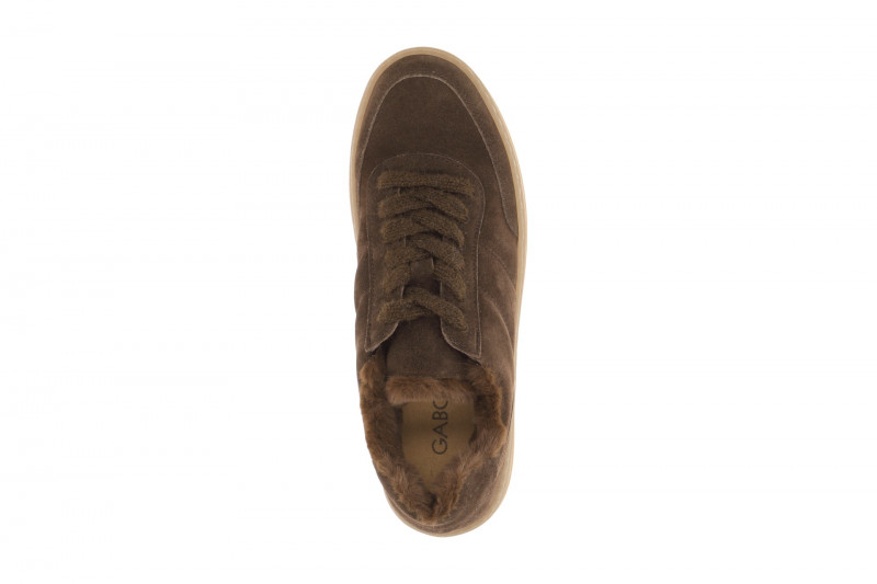 Gabor Sneaker Schuhe braun cacau Warmfutter 6018
