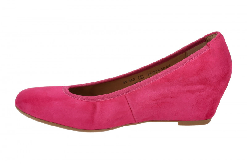 Gabor Keil Pumps pink Sacchetto Velour 45.360.10