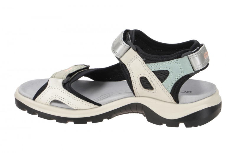 Ecco Offroad Damen Sandale grau grün multi