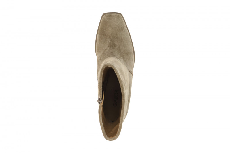 Gabor Western Stiefel beige Velour 8054.02.001