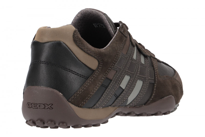 Geox Snake Schuhe dunkel-braun U4207K