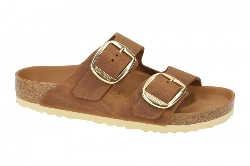 Birkenstock Arizona Big Buckle Pantolette braun Normal Weit 1011072