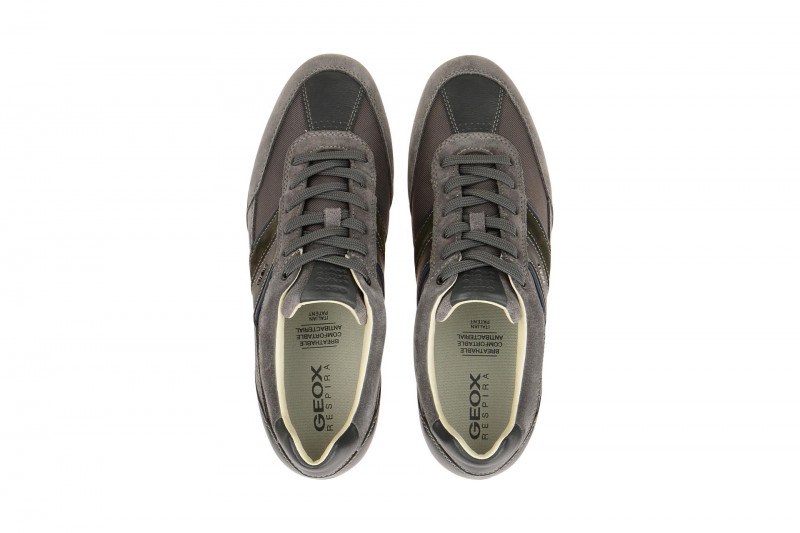 Geox Wells Schuhe grau anthrazite