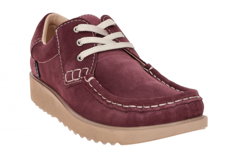 Ecco Joke Schuhe rot ruby Mokassin 320003