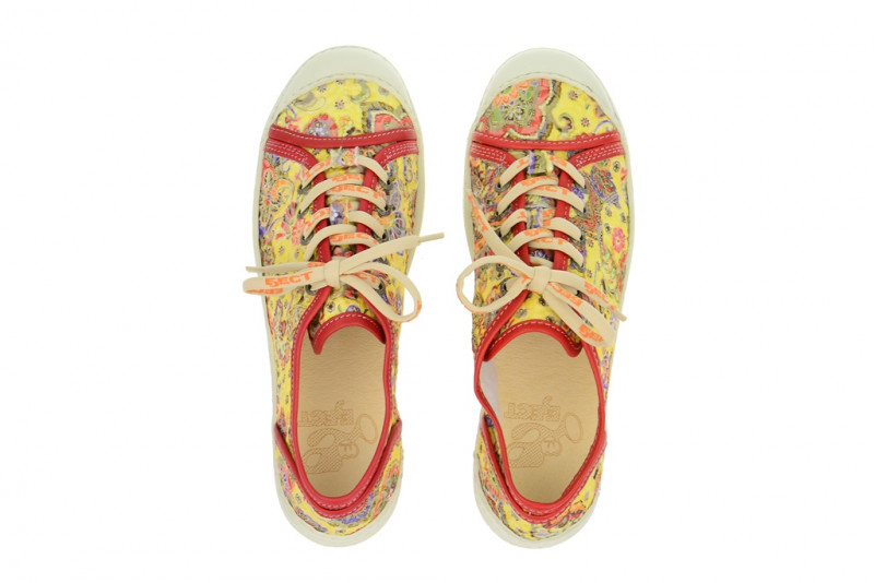 Eject Dass Schuhe rot gelb 16222.1