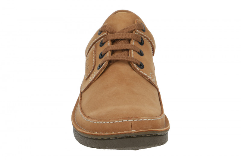 Clarks Nature 2 Schuhe hellbraun Nubuck