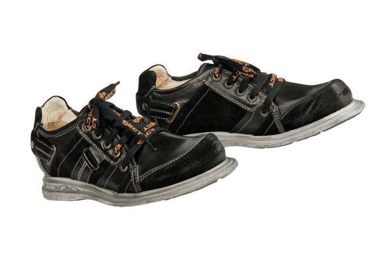 Eject Sandwich Schuhe schwarz