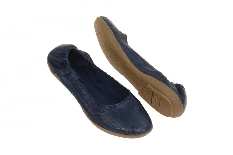 camel active Ballerinas Bamboo blau 800.70.11