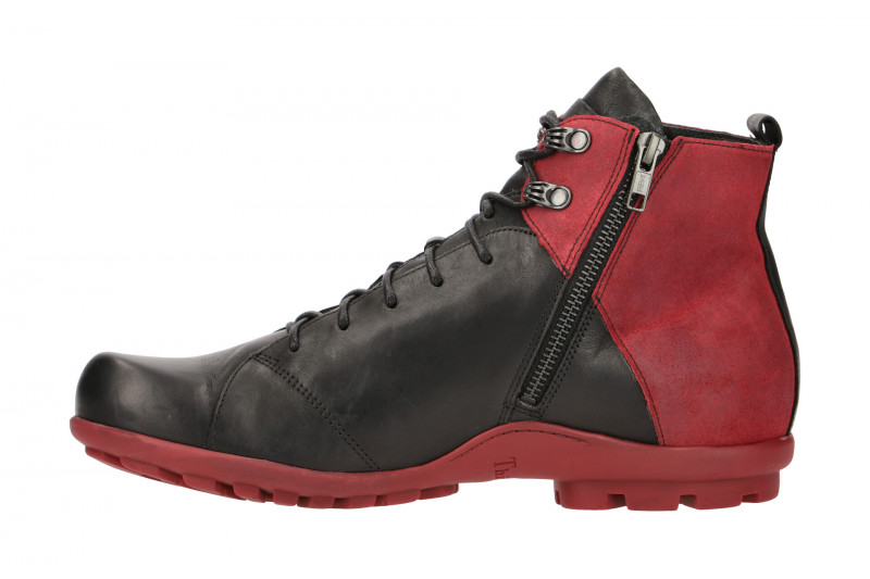 Think Kong 56 Stiefel schwarz rot