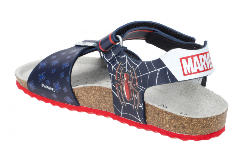 Geox Ghita Kinder Sandale blau Spider-Man J358LC