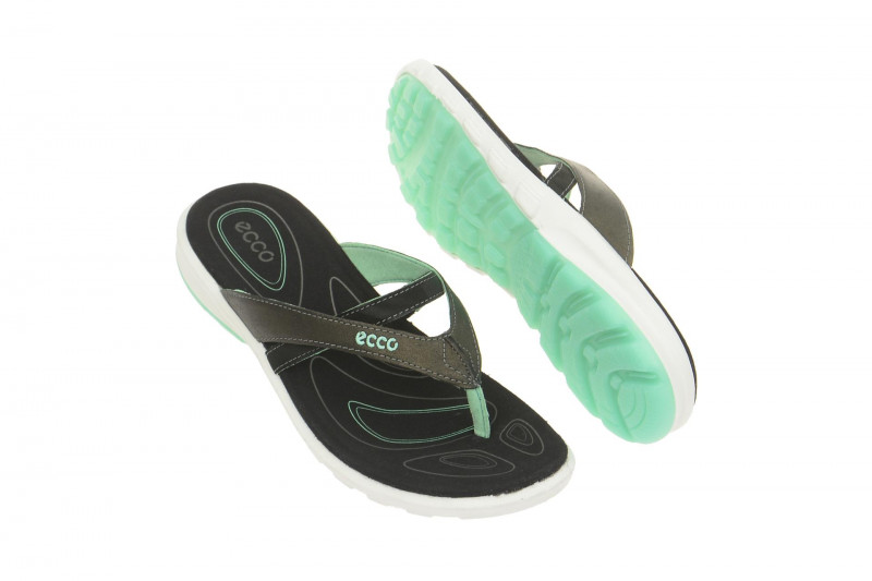 Ecco Cruise Pantolette schwarz grau - 841653 51052