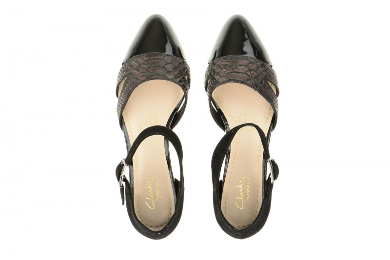 Clarks Coral Sunrise Sandale schwarz