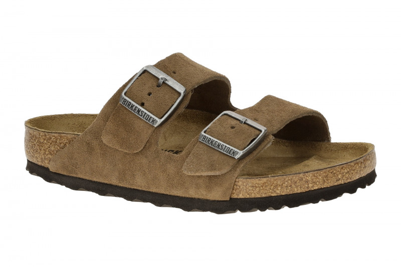 Birkenstock Arizona BS Pantolette braun tea Normal Weit 1032678
