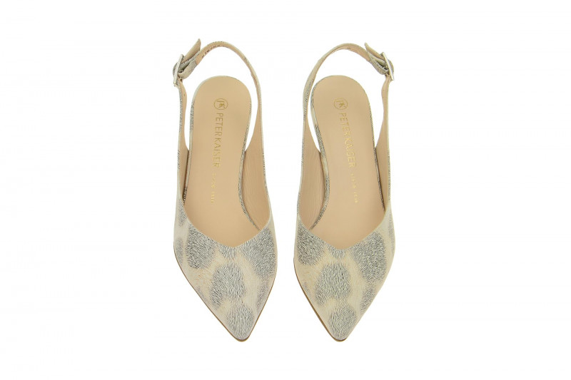 Peter Kaiser Diana Sling Pumps weiss simba - 40303/237