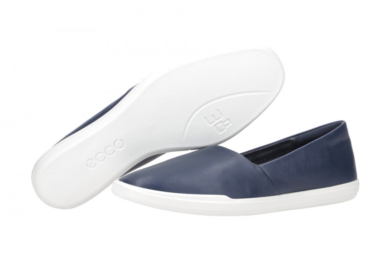 Ecco Simpil Schuhe dunkelblau Damen Slipper