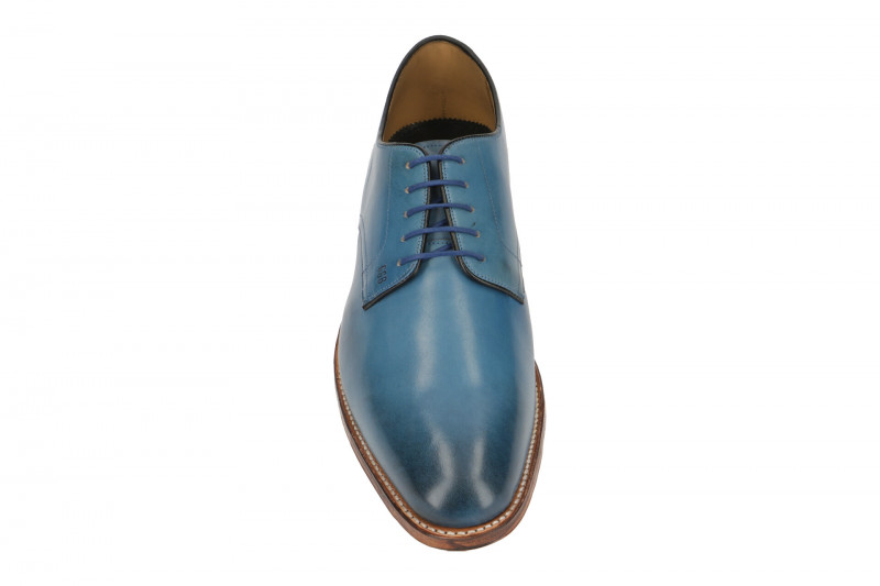 Gordon & Bros Ken Schuhe blau royal Rahmengenäht 5150